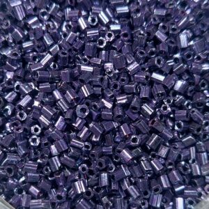 Purple Two cut Beads