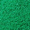 Green Round Moti, green moti, Glass Beads, seed beads lustur, round rocailles,