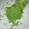 green round Moti ,green moti, Glass Beads, seed beads lustur, round rocailles,